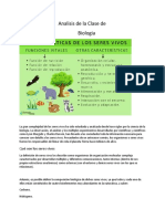 Analisis de Biologia