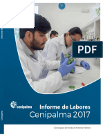 Informe de Labores Cenipala