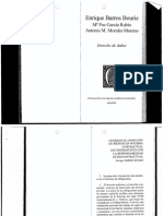 Barros (2010) - Criterios de Atribución de Riesgos en Materia Contractual. Contrapunto