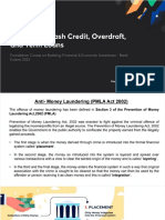 Concept of Cash Credit Overdraft and Term Loans No Anno