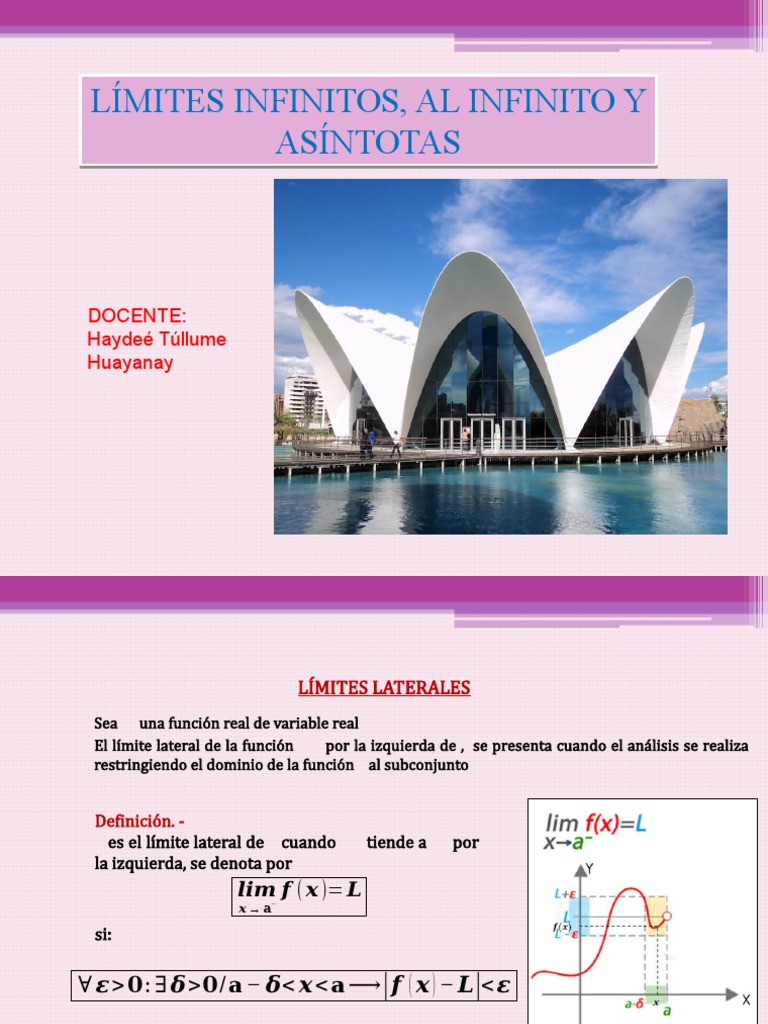 Semana 6. Límites Infinitos, Al Infinito y Asíntotas | PDF | Asíntota ...