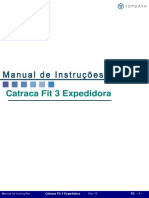 Manual Catraca Fit 3 Expedidora