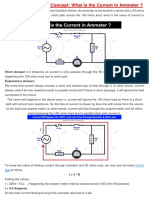 Ampere Meter Basic Concept