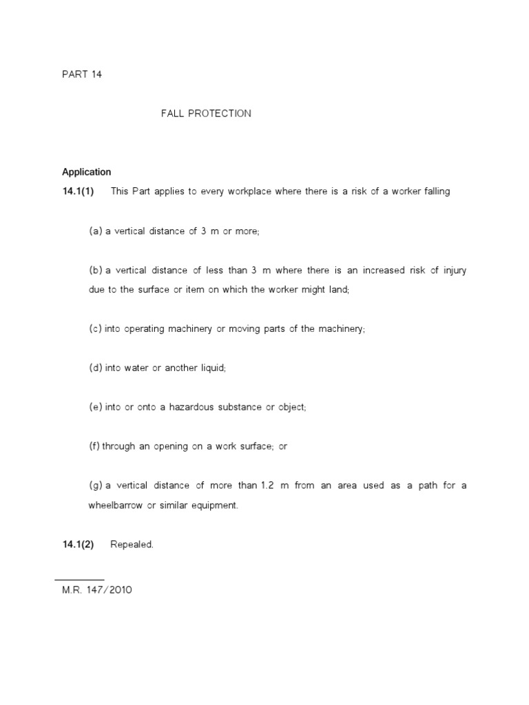 Fall Protection System Requirements | PDF | Business | Computers
