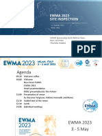 EWMA 2023 - Site Inspection Meeting - Presentation 111022