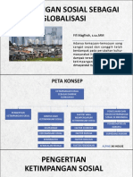 Ketimpangan Sosial Sebagai Dampak Globalisasi