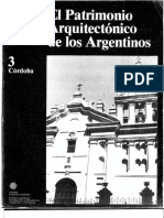 El Patrimonio Arq. de Los Argentinos