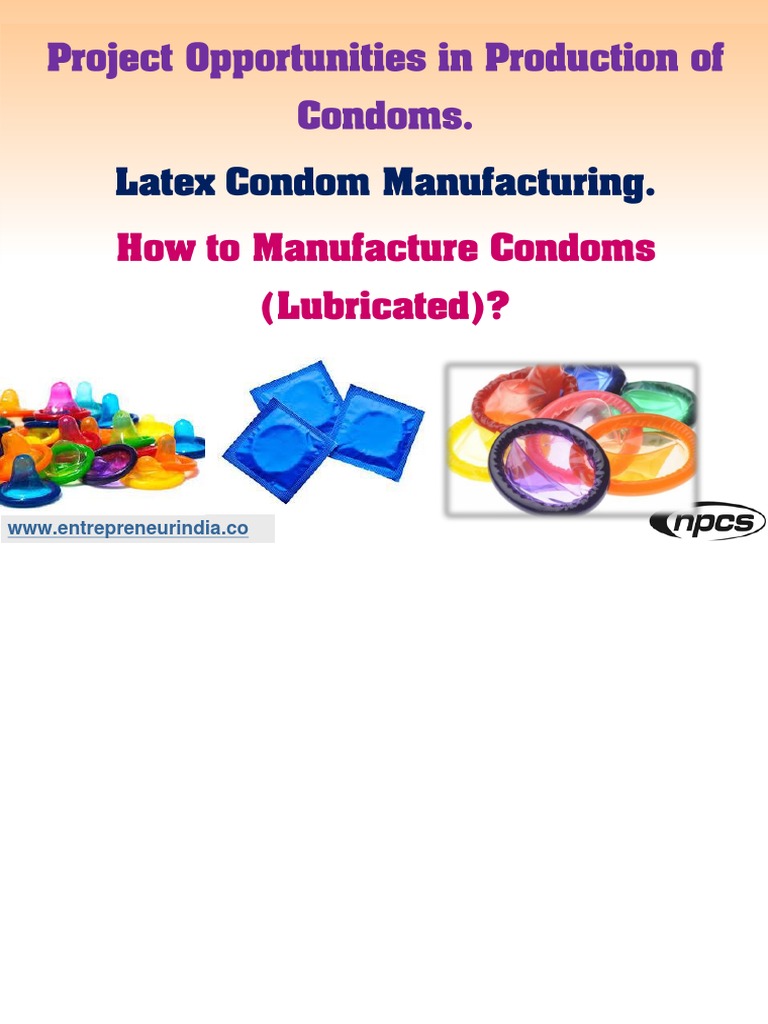 Condom Manufacturing | PDF | Business