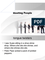 2 - Meeting People