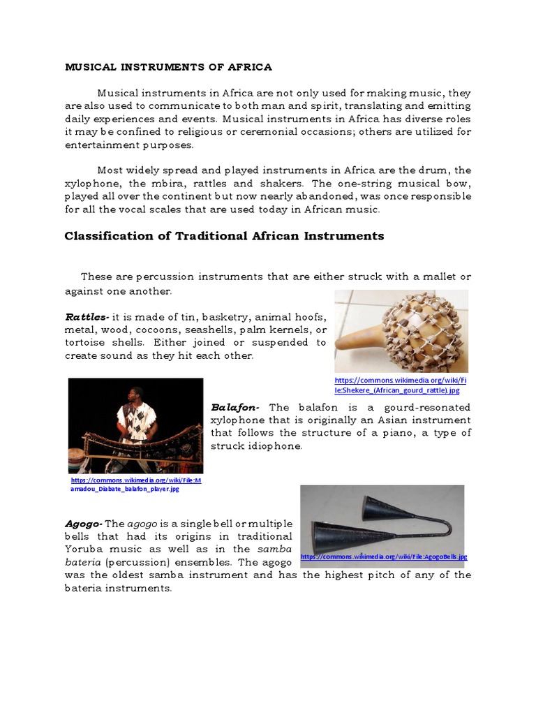 Musical Instruments | PDF | String Instruments | Drum