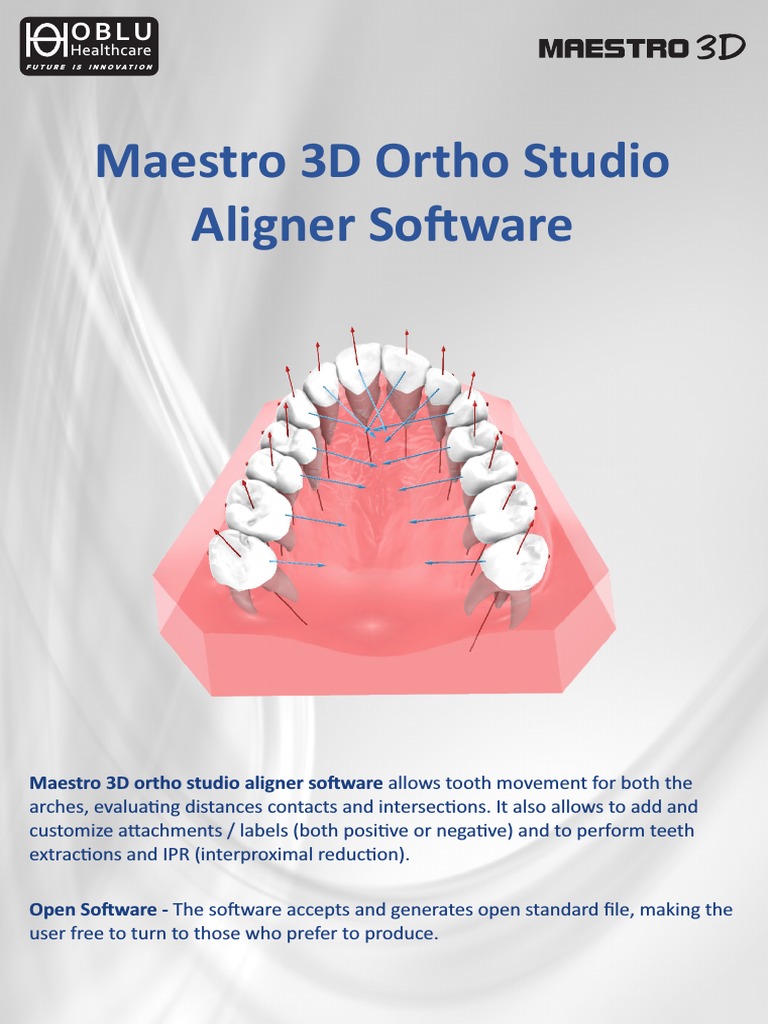 Maestro Clear Aligner Software PDF