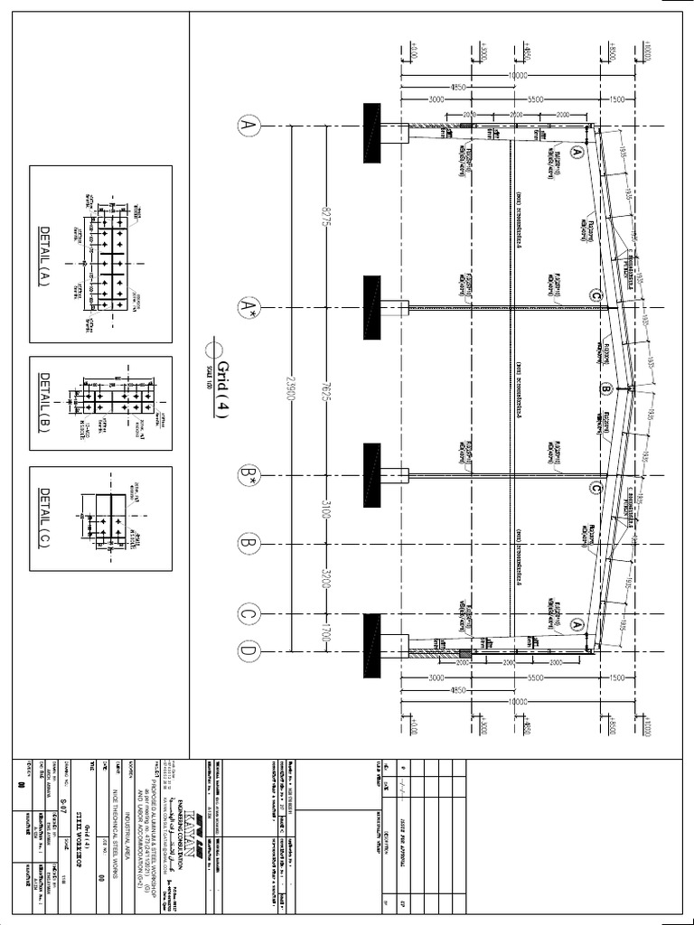 Proposal for an aluminum and steel workshop and labor accommodation g 