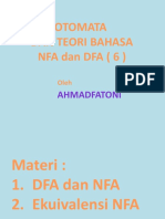 Pert. 6 Mata Kuliah TBA - NFA Dan DFA