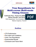 Slack Driven Clock Offset CTS