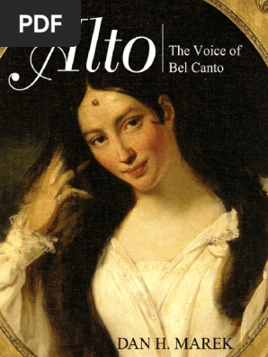 Alto - The Voice Of Bel Canto | PDF | Opera | Singing