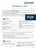 Manual de Instalação Certificado Digital A3 - Token