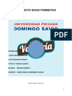 Proyecto Socio Formativo Grupo 9 - Vaca Fría..........