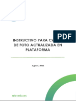 Instructivo Carga Foto en Plataforma