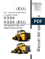 Manual de Operación Minicargador V270