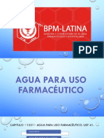 Microbiologia Farmaceutica - 12. Agua