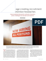 Talent Shortage Creating Recruitment and Retention Headaches