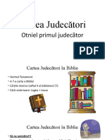 Cartea Judecători - Otniel Primul Judecator