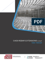 CADS Rebar Extensions For Revit User Manual