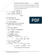 Example On Design of Uniaxial Short Column