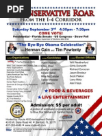 A Conservative Roar From The I-4 Corridor Event Invite