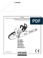 Motosierra Dolmar PS5105