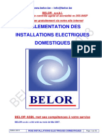 Reglementation Electrique RGIE 2013 BELOR