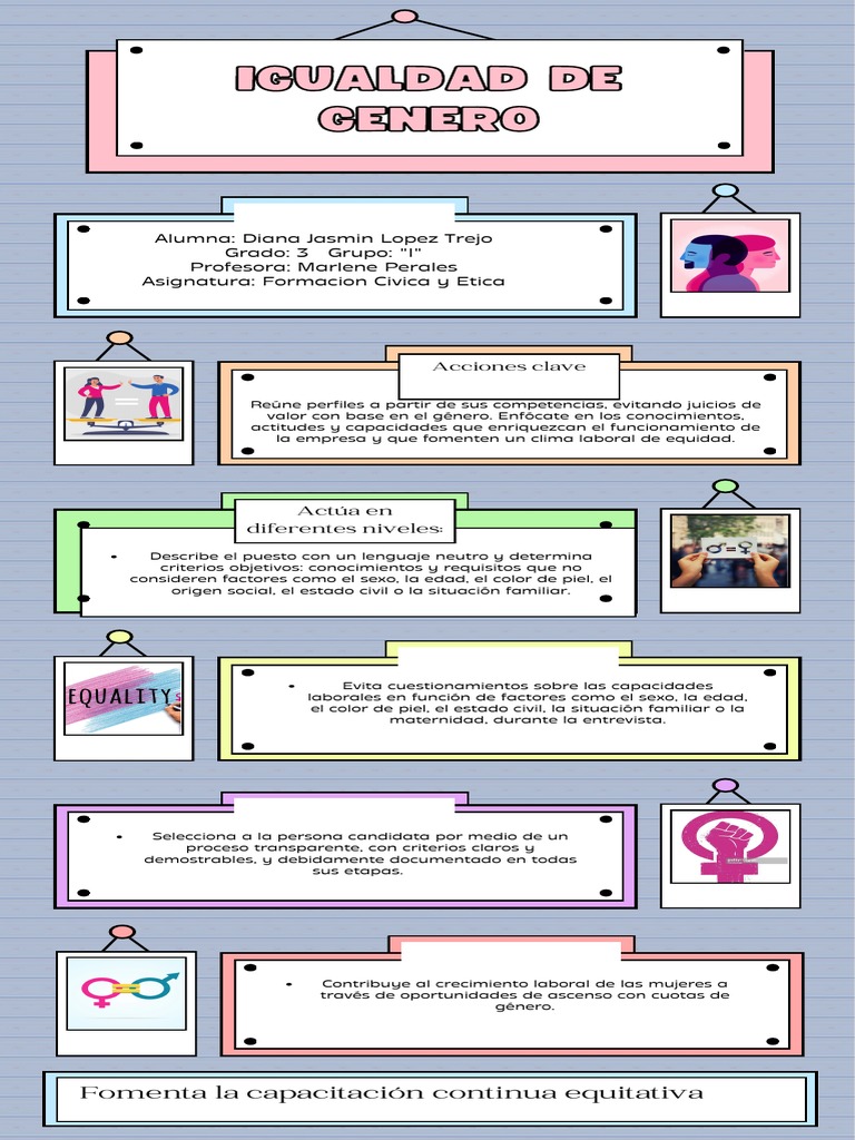 Cartel Igualdad de Genero | PDF