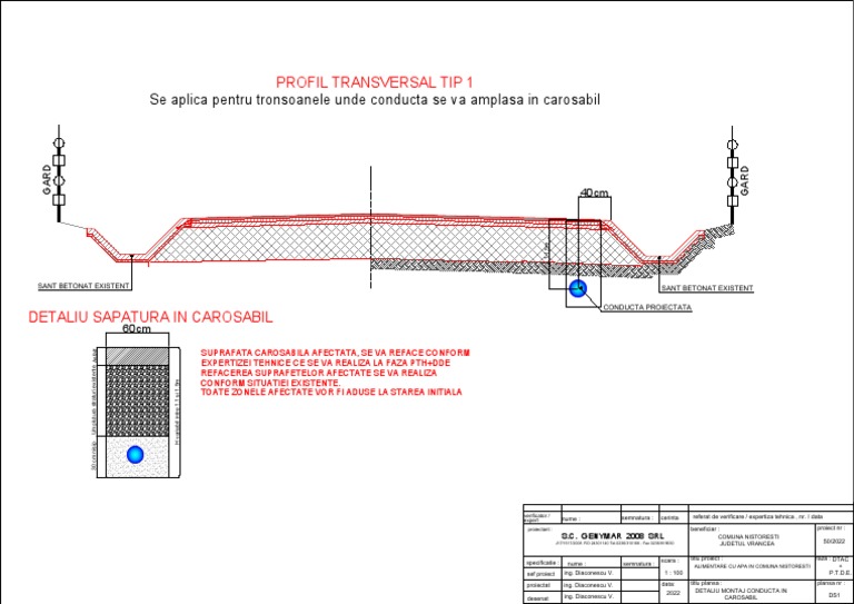 Montaj Conducta Carosabil | PDF