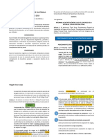 Procedimiento Especial de Aceptacion de Cargos