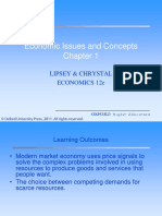 Economic Issues and Concept Lipsey R.G Chrystal