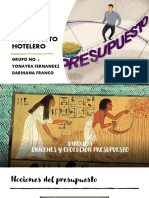 Presupuesto Hotelero