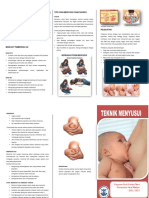 leaflet teknik menyusuiiiii pdf
