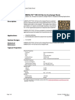 AMBERLITET IRC120 Na Ion Exchange Resin