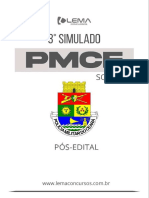 3 Simulado Presencial PMCE Lema Pos Edital