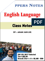 English Language Class Notes