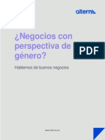 ¿Negocios Con Perspectiva de Género?