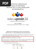 Estrategias para Fortalecer Las Habilidades Matematicas de Acuerdo A La Caracterizacion 15032018