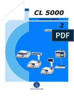 Cas cl-5000 - Programowanie Wagi