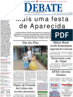 Jornal O Debate, Edção 341 - 12 de Agosto de 2011