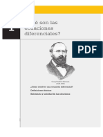 Conceptos Básicos de Ecuaciones Diferenciales