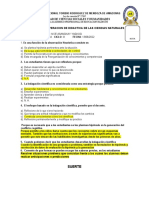 Examen de Didactica Segunda Unidad