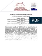 Small Scale Noise Mapping of Industrial Plants