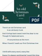Old Christmas Card