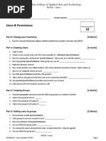 Lab 5 Users & Permissions