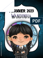 Planner Wandinha 2023